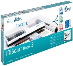 IRIScan Book 3 Φορητός Σαρωτής Α4 χωρίς Υπολογιστή  (3xAΑA)